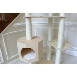 Armarkat 89-in Premium Scots Pine Cat Tree Tower -Cat Supplies 219028 PT7. AC SS1800 V1603342293