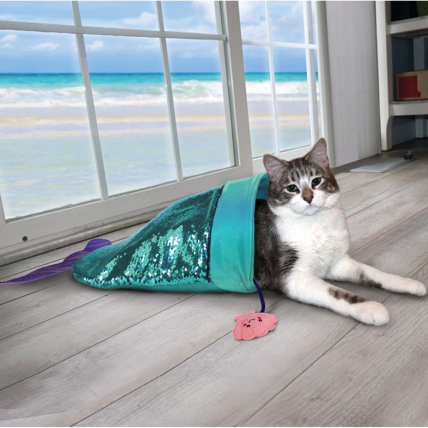 KONG Play Spaces SeaQuins Cat Toy 5 KONG Play Spaces SeaQuins Cat Toy - Image 3