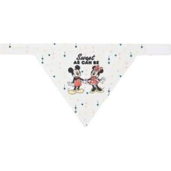 Disney Mickey Mouse & Minnie Mouse "Sweet As Can Be" Reversible Dog & Cat Bandana -Cat Supplies 220293 PT2. AC SS1800 V1637681865