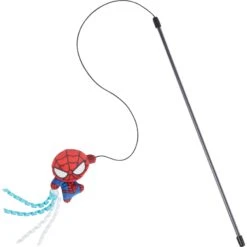 Marvel 's Spider-Man Teaser Cat Toy With Catnip