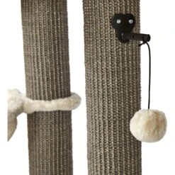 MidWest Feline Nuvo Cove 35-in Faux Fur Modern Cat Tree -Cat Supplies 226376 PT2. AC SS1800 V1583959113