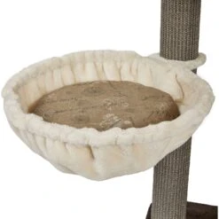 MidWest Feline Nuvo Cove 35-in Faux Fur Modern Cat Tree -Cat Supplies 226376 PT4. AC SS1800 V1583959117