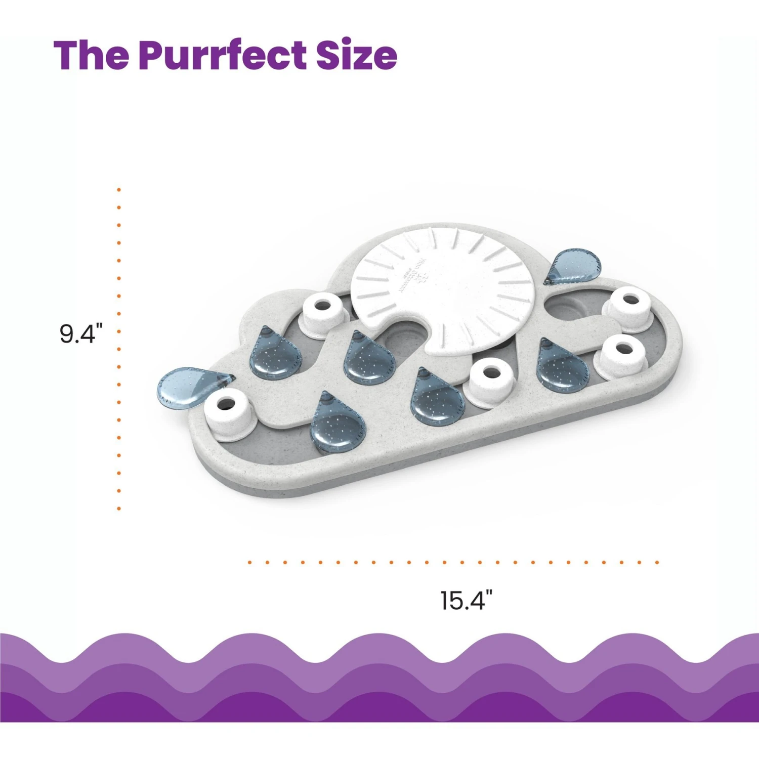 Nina Ottosson By Outward Hound Rainy Day Puzzle & Play Cat Toy 7 Nina Ottosson By Outward Hound Rainy Day Puzzle & Play Cat Toy - Image 5