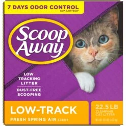 Scoop Away Low-Track Clumping Fresh Spring Air Scent Cat Litter -Cat Supplies 235228 PT7. AC SS1800 V1694458882