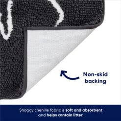 Frisco Microfiber Chenille Fish Bone Litter Mat 10 Frisco Microfiber Chenille Fish Bone Litter Mat -Cat Supplies 236242 PT2. AC SS1800 V1676556263