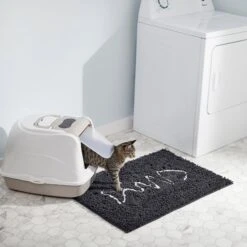 Frisco Microfiber Chenille Fish Bone Litter Mat 12 Frisco Microfiber Chenille Fish Bone Litter Mat -Cat Supplies 236242 PT4. AC SS1800 V1606833806