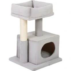 Frisco 24.8-in Faux Fur Cat Tree & Condo 9 Frisco 24.8-in Faux Fur Cat Tree & Condo -Cat Supplies 236544 PT2. AC SS1800 V1637694132