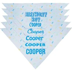 Frisco Birthday Boy Personalized Dog & Cat Bandana -Cat Supplies 238329 PT4. AC SS1800 V1618511578