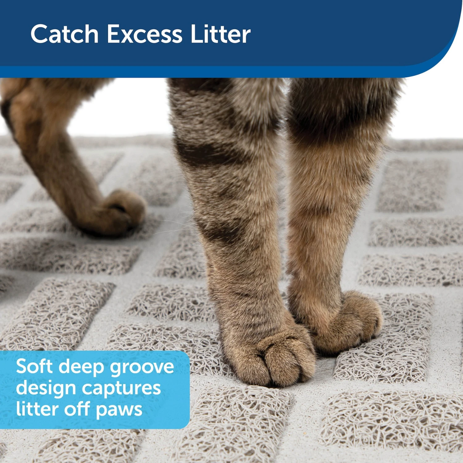 PetSafe ScoopFree Non-Slip Cat Litter Mat 4 PetSafe ScoopFree Non-Slip Cat Litter Mat - Image 2