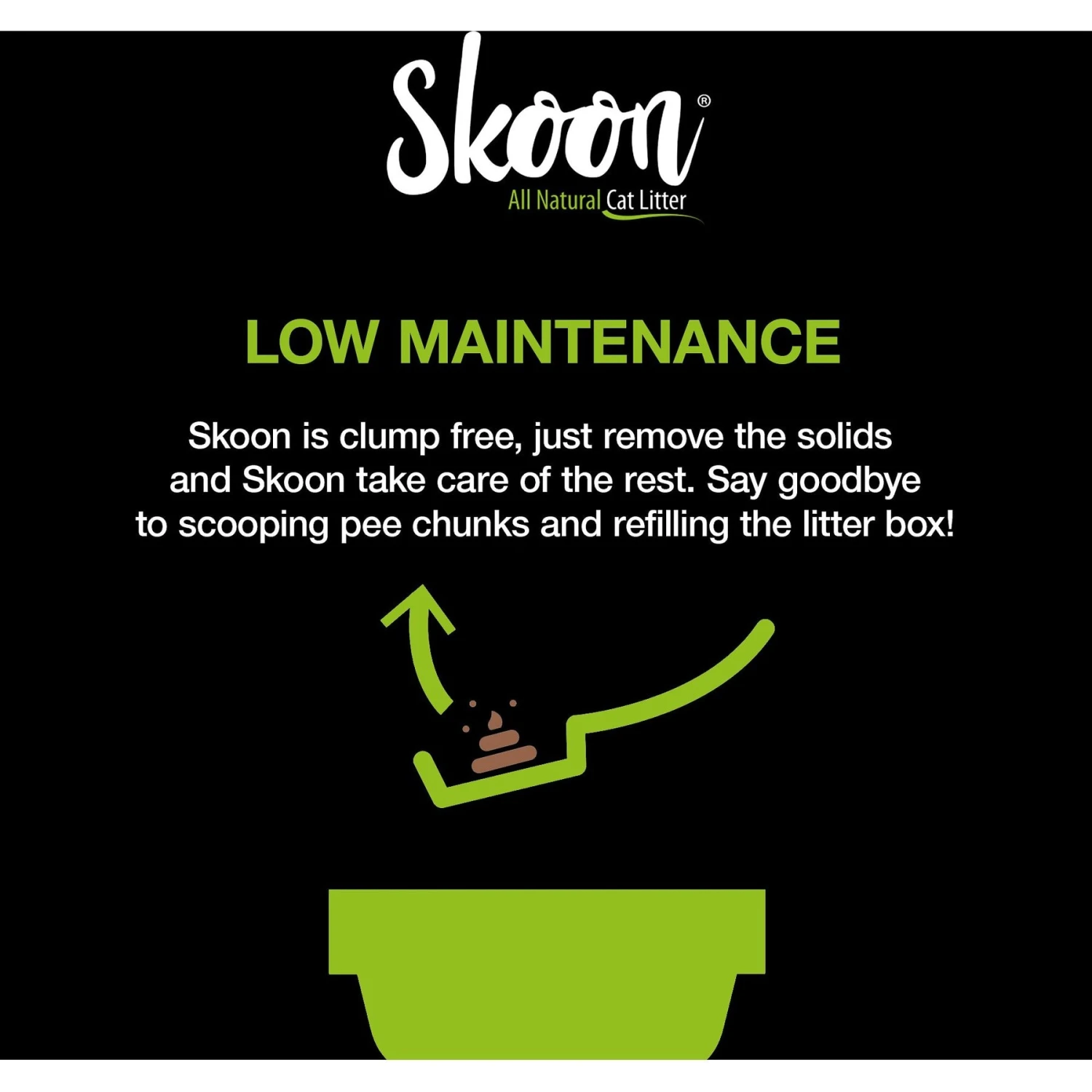 Skoon Unscented Non-Clumping Cat Litter & Disposable Litter Box 8 Skoon Unscented Non-Clumping Cat Litter & Disposable Litter Box - Image 6