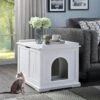 Unipaws Decorative Cat Litter Box Enclosure -Cat Supplies 241607 MAIN. AC SS1800 V1600392090