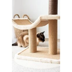 Catry Cradle Cat Tree With Paper Rope Scratching Posts & Sisal Rope Toy -Cat Supplies 244313 PT7. AC SS1800 V1595019978