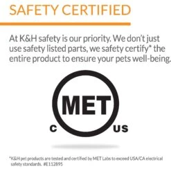 K&H Pet Products Thermo-Kitty Cat Duplex -Cat Supplies 247923 PT5. AC SS1800 V1637625751