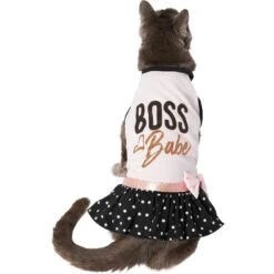 Frisco Boss Babe Dog & Cat Dress -Cat Supplies 248674 PT3. AC SS1800 V1633074669