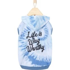 Frisco Life Is Wag Worthy Tiedye Print Dog & Cat Hoodie 13 Frisco Life Is Wag Worthy Tiedye Print Dog & Cat Hoodie -Cat Supplies 249094 PT3. AC SS1800 V1614658652