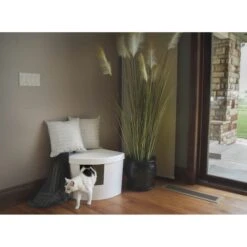 Kitangle Corner Kitty Cat Litter Box, Large -Cat Supplies 252798 PT7. AC SS1800 V1600907218