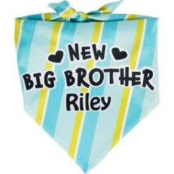 Frisco Big Brother Personalized Dog & Cat Bandana -Cat Supplies 254231 PT2. AC SS1800 V1633062098