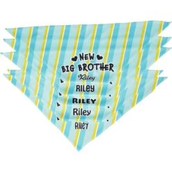 Frisco Big Brother Personalized Dog & Cat Bandana -Cat Supplies 254231 PT4. AC SS1800 V1633065997