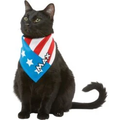 Frisco Americana Personalized Dog & Cat Bandana -Cat Supplies 254239 PT7. AC SS1800 V1619559761