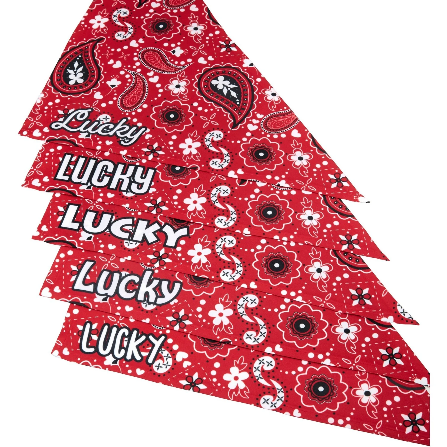 Frisco Paisley Printed Personalized Dog & Cat Bandana 7 Frisco Paisley Printed Personalized Dog & Cat Bandana - Image 5