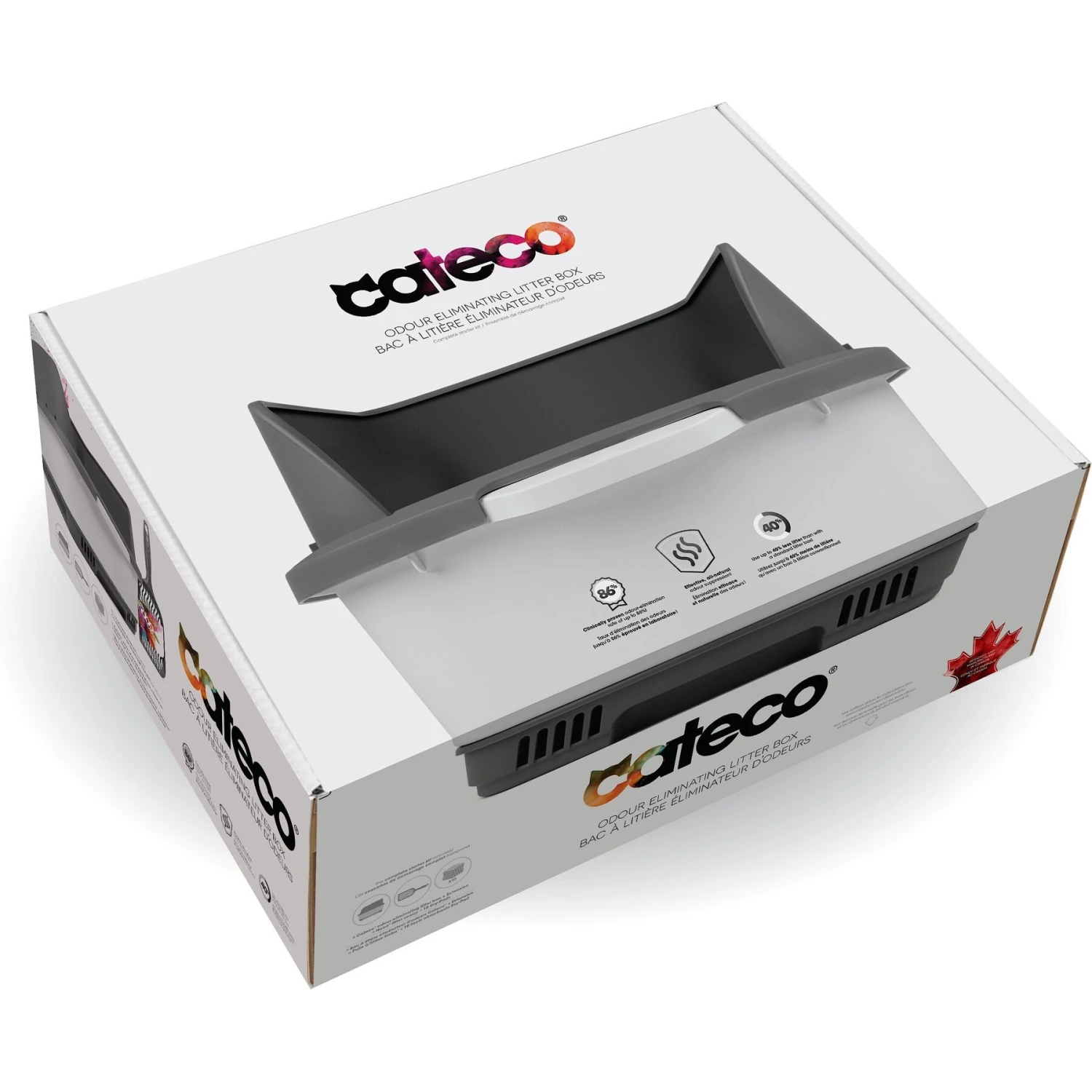 Noba Cateco Odor-Eliminating Cat Litter Box Starter Kit 4 Noba Cateco Odor-Eliminating Cat Litter Box Starter Kit - Image 2