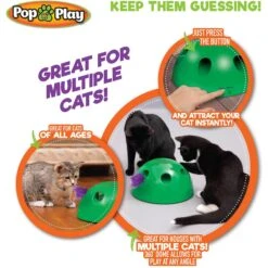 Allstar Innovations Pop N' Play Basic Cat Toy -Cat Supplies 257184 PT6. AC SS1800 V1602632191