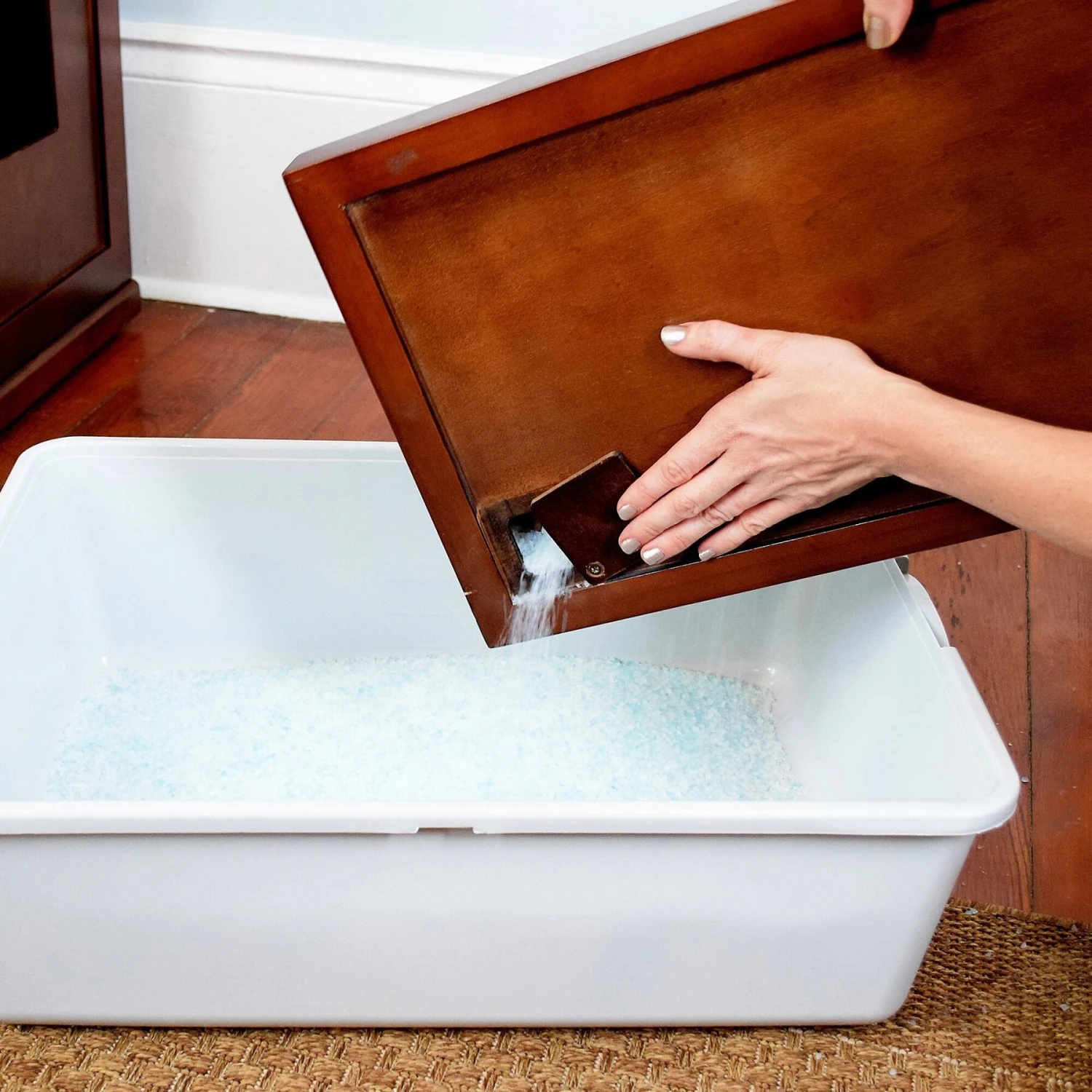 The Refined Feline Cat Litter Box Litter Catch 5 The Refined Feline Cat Litter Box Litter Catch - Image 3