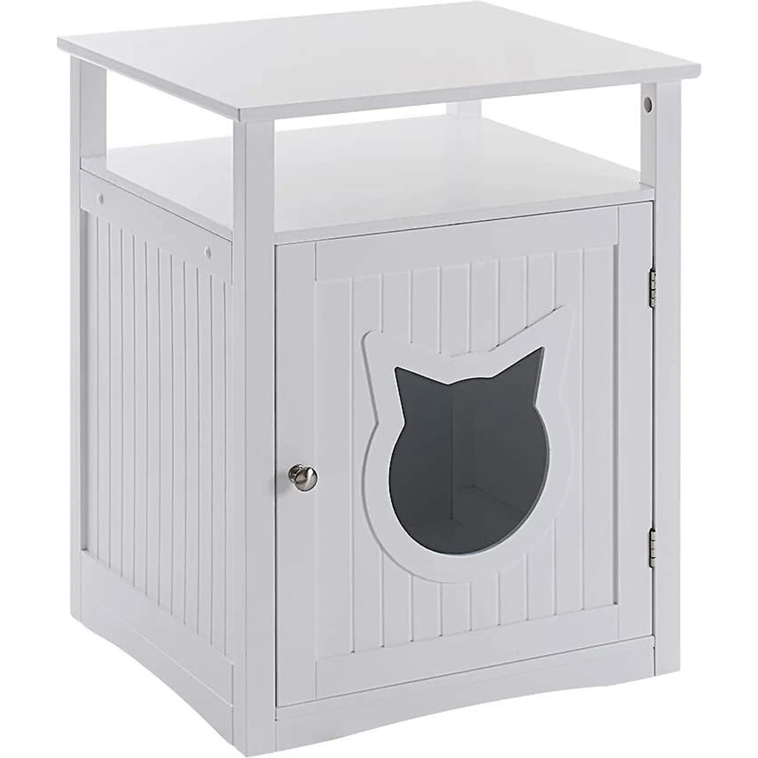 Sweet Barks Wooden Nightstand Cat Litter Box Enclosure 4 Sweet Barks Wooden Nightstand Cat Litter Box Enclosure - Image 2
