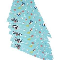 Frisco Nautical Personalized Dog & Cat Bandana 15 Frisco Nautical Personalized Dog & Cat Bandana -Cat Supplies 258762 PT4. AC SS1800 V1619560038