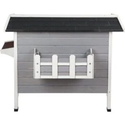 Petsfit Weatherproof Outdoor Cat House With Stairs 12 Petsfit Weatherproof Outdoor Cat House With Stairs -Cat Supplies 261514 PT4. AC SS1800 V1605666503