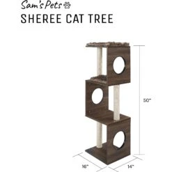 Sam's Pets Sheree Cat Tree 19 Sam's Pets Sheree Cat Tree -Cat Supplies 261894 PT8. AC SS1800 V1635014812