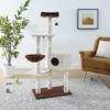 Sam's Pets Sam 54-in Cat Tree, White -Cat Supplies 261906 MAIN. AC SS1800 V1607034752