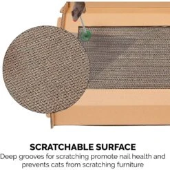 Tiger Tough Farmhouse Playground Corrugated Cat Scratcher 16 Tiger Tough Farmhouse Playground Corrugated Cat Scratcher -Cat Supplies 263116 PT6. AC SS1800 V1612411337