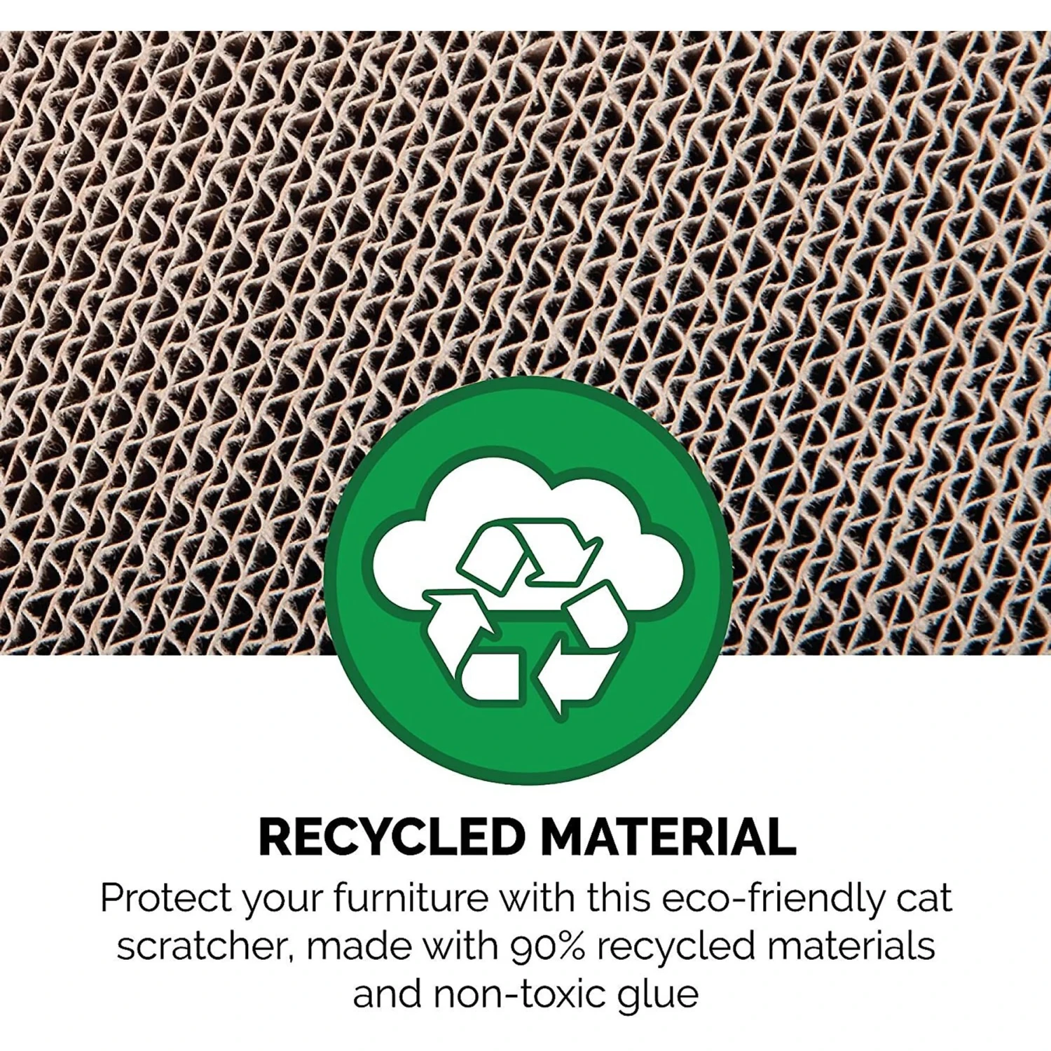 Tiger Tough Farmhouse Playground Corrugated Cat Scratcher 10 Tiger Tough Farmhouse Playground Corrugated Cat Scratcher - Image 8