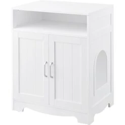 Unipaws Enclosed Cat Litter Box 15 Unipaws Enclosed Cat Litter Box -Cat Supplies 263521 PT7. AC SS1800 V1630453588