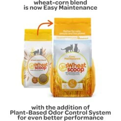 SWheat Scoop Easy Maintenance Clumping Wheat-Corn Cat Litter 15 SWheat Scoop Easy Maintenance Clumping Wheat-Corn Cat Litter -Cat Supplies 264463 PT4. AC SS1800 V1667520085
