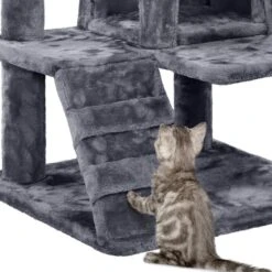 Yaheetech 54.5" H Multilevel Indoor Cat Tree & Condo -Cat Supplies 266569 PT8. AC SS1800 V1619638950