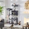 Yaheetech 59-in Plush Cat Tree & Condo -Cat Supplies 266571 MAIN. AC SS1800 V1686153899