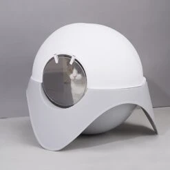 ZEZE Space Capsule Cat Litter Box 9 ZEZE Space Capsule Cat Litter Box -Cat Supplies 266611 PT2. AC SS1800 V1632888725