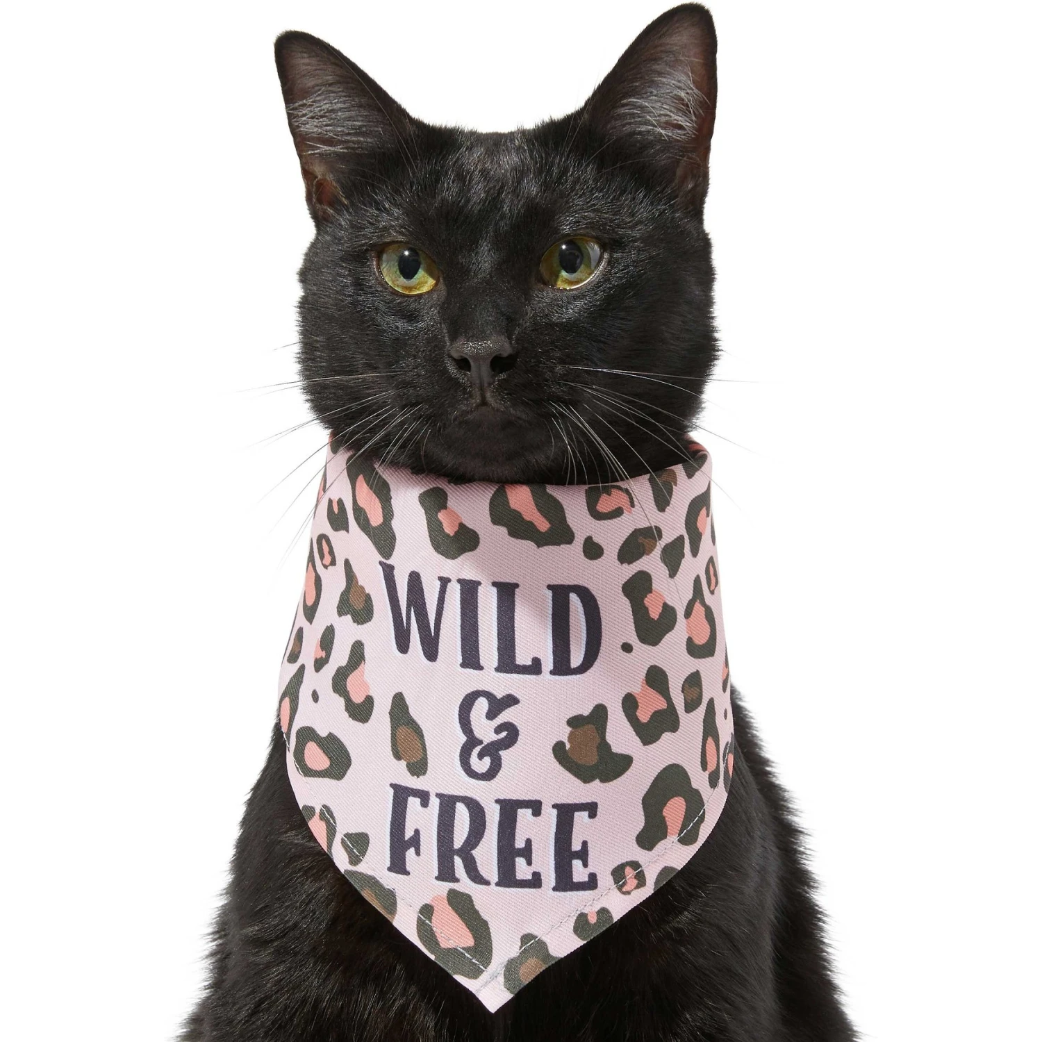 Frisco Pink Leopard Dog & Cat Bandana 6 Frisco Pink Leopard Dog & Cat Bandana - Image 4