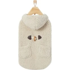 Frisco Lightweight Soft Sherpa Dog & Cat Coat, Oatmeal 11 Frisco Lightweight Soft Sherpa Dog & Cat Coat, Oatmeal -Cat Supplies 268328 PT4. AC SS1800 V1628779618