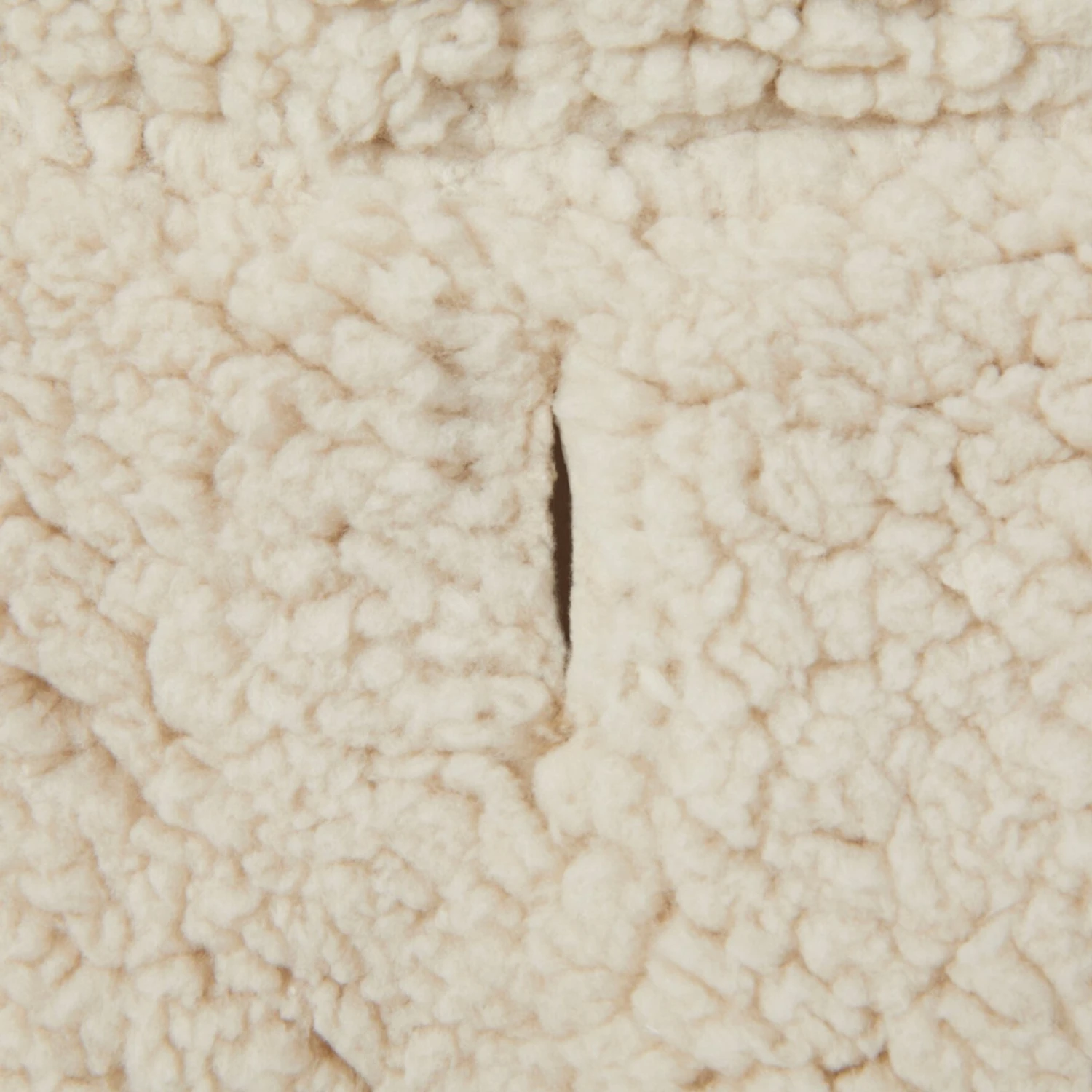 Frisco Lightweight Soft Sherpa Dog & Cat Coat, Oatmeal 7 Frisco Lightweight Soft Sherpa Dog & Cat Coat, Oatmeal - Image 6