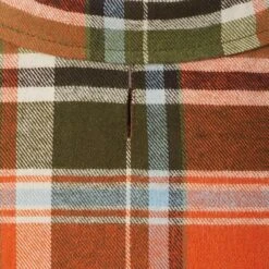 Frisco Orange & Olive Plaid Dog & Cat Flannel Shirt 16 Frisco Orange & Olive Plaid Dog & Cat Flannel Shirt -Cat Supplies 268612 PT5. AC SS1800 V1637645834