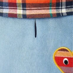 Frisco Chambray Plaid Dog & Cat Dress -Cat Supplies 268637 PT5. AC SS1800 V1637725917