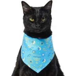 Frisco Festive Hanukkah Dog & Cat Bandana -Cat Supplies 276282 PT2. AC SS1800 V1637667990