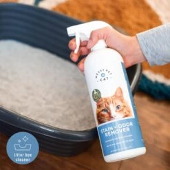 Messy Pet Cat Stain & Odor Remover, 27-oz Bottle -Cat Supplies 279368 PT4. AC SS1800 V1683653454