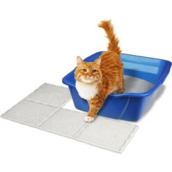 Van Ness Trackless Cat Litter Mat Tiles 11 Van Ness Trackless Cat Litter Mat Tiles -Cat Supplies 280408 PT3. AC SS1800 V1615932709