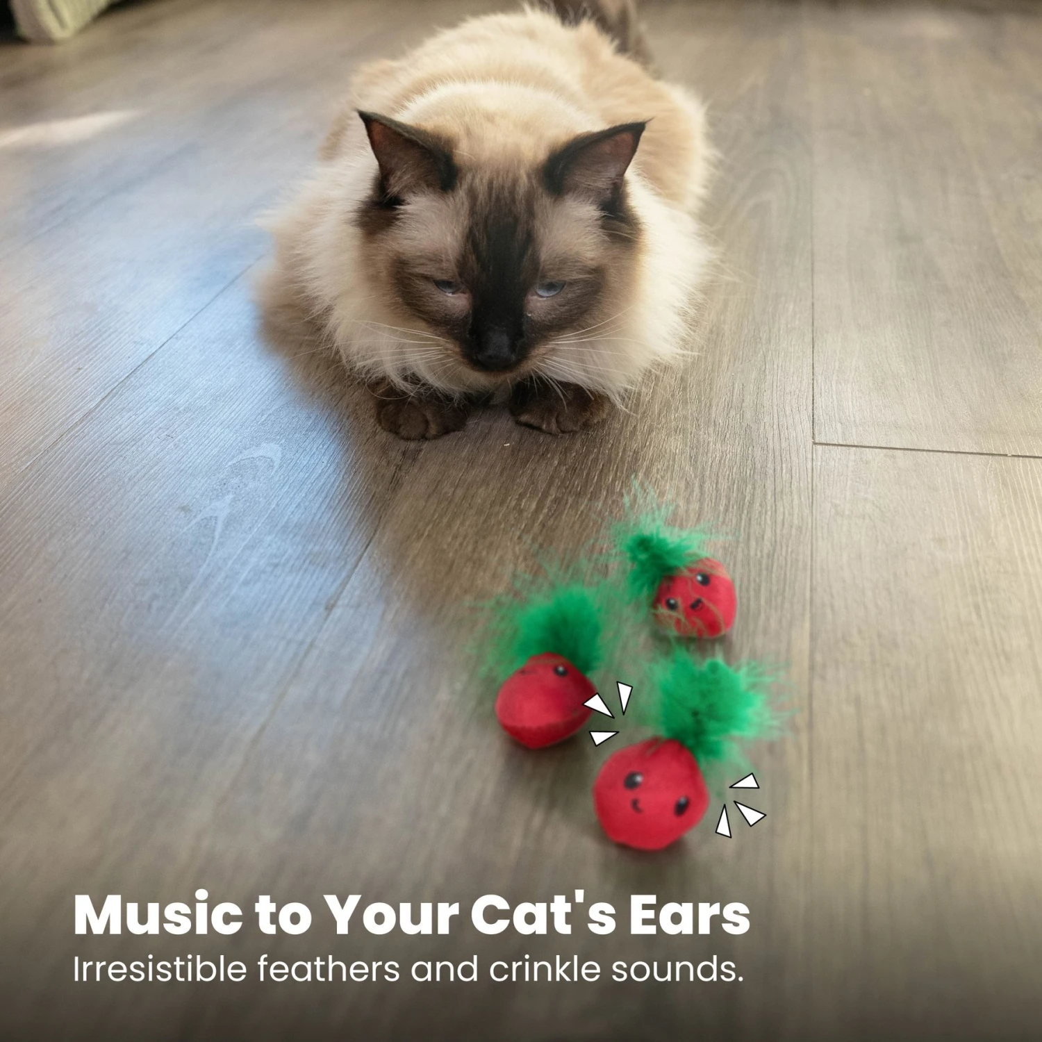 Catstages Straw-Babies Catnip Dental Cat Toy, 3 Count 8 Catstages Straw-Babies Catnip Dental Cat Toy, 3 Count - Image 6