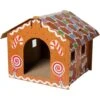 Frisco Holiday Gingerbread House Cardboard Cat House Cat Toy 2 Frisco Holiday Gingerbread House Cardboard Cat House Cat Toy -Cat Supplies 287289 MAIN. AC SS1800 V1694812849
