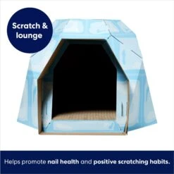Frisco Igloo Cardboard Cat House -Cat Supplies 287293 PT2. AC SS1800 V1692020105